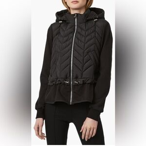 Bernardo Performance Mix Media Black Jacket